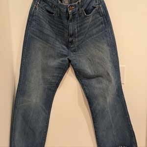 Madewell Rigid Flare Jeans Drop-Hem Edition Adamsville Wash